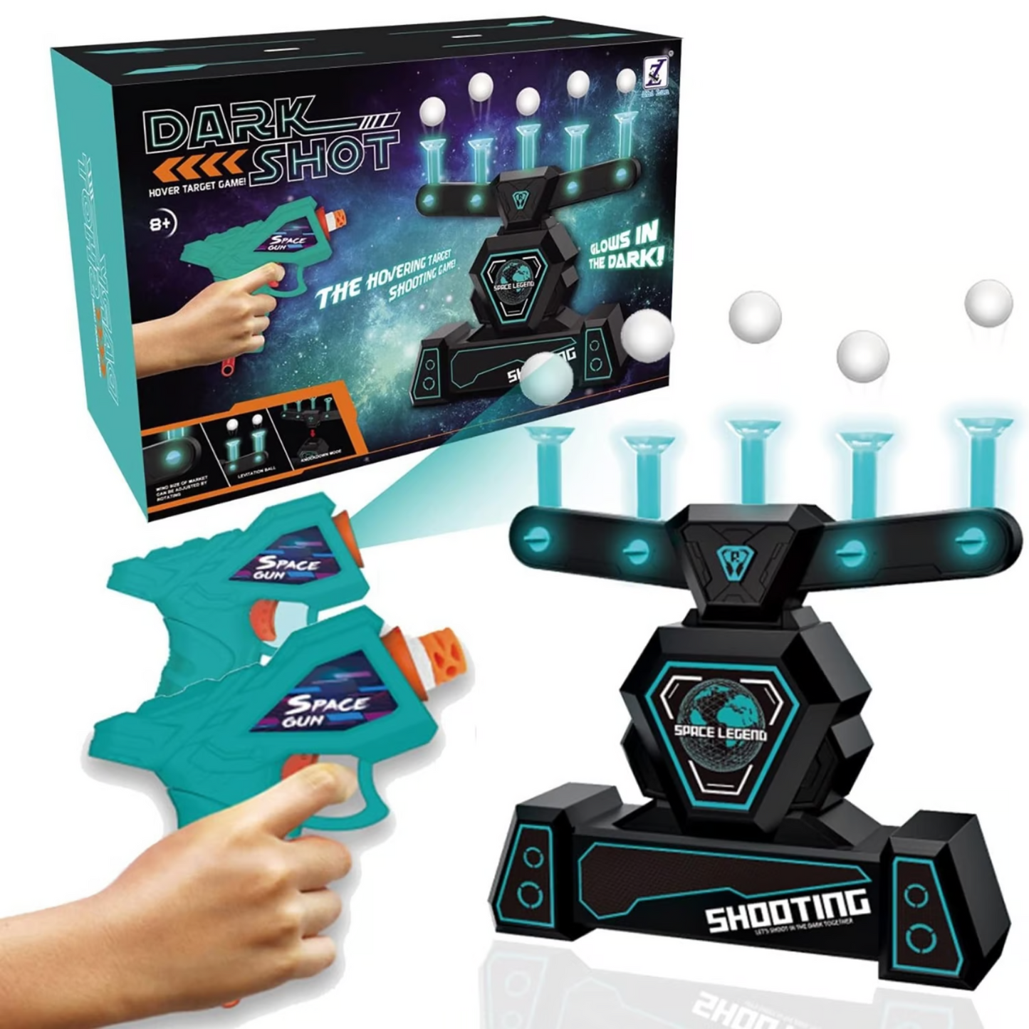 Dark Shot | Juego De Pelotas De Tiro Flotante