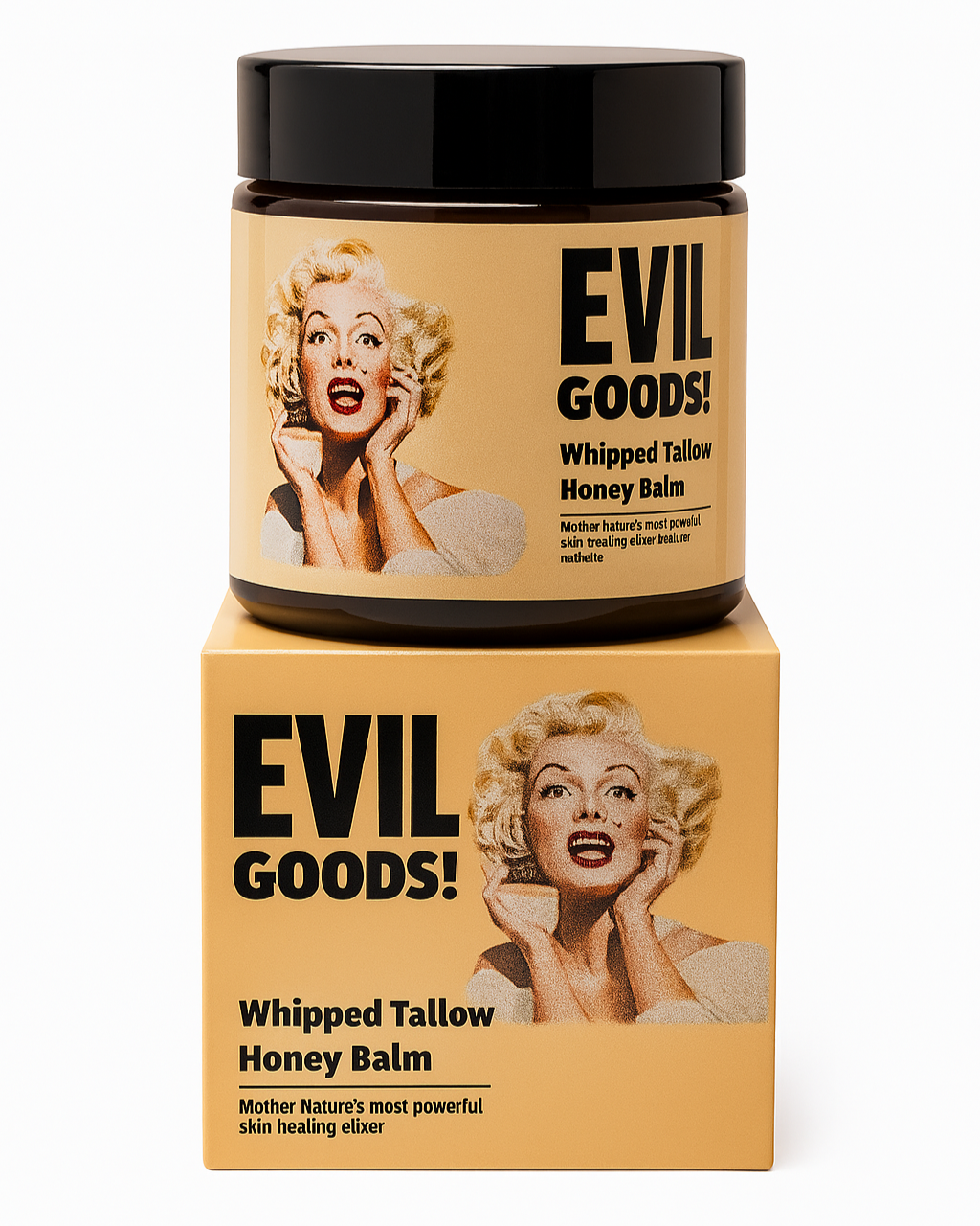Crema facial EVIL GOODS con Sebo de Res