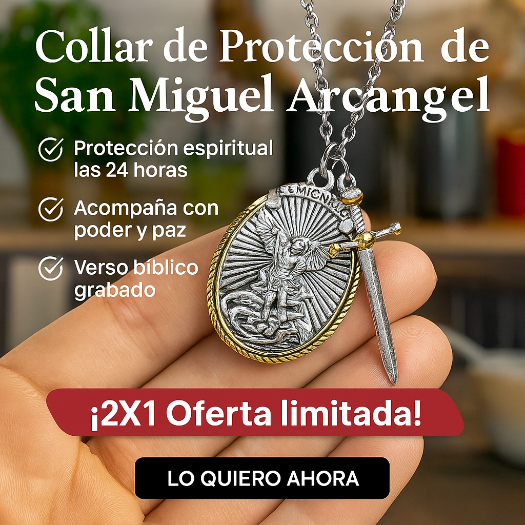 Collar de Protección de San Miguel Arcángel - (Oferta Limitada 2X1)