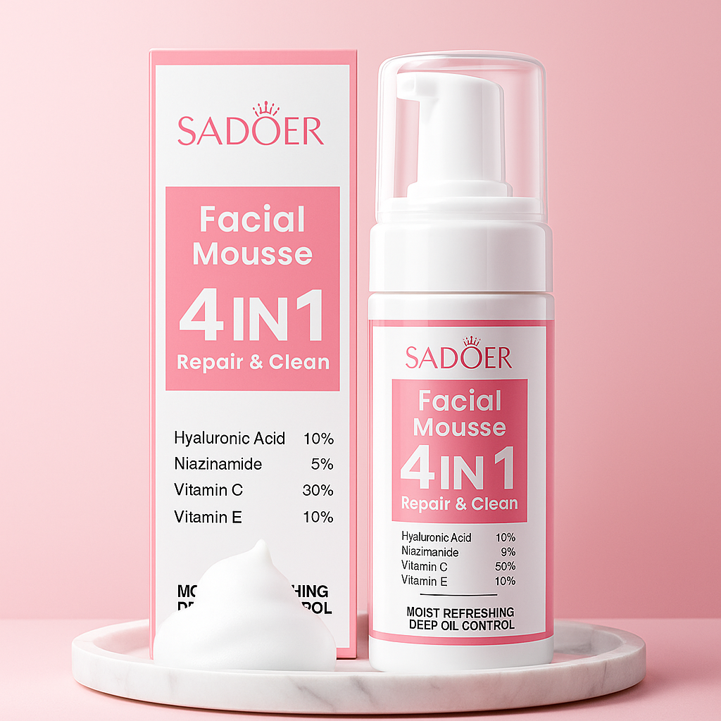 Espuma de Limpieza Facial Sadoer Q10