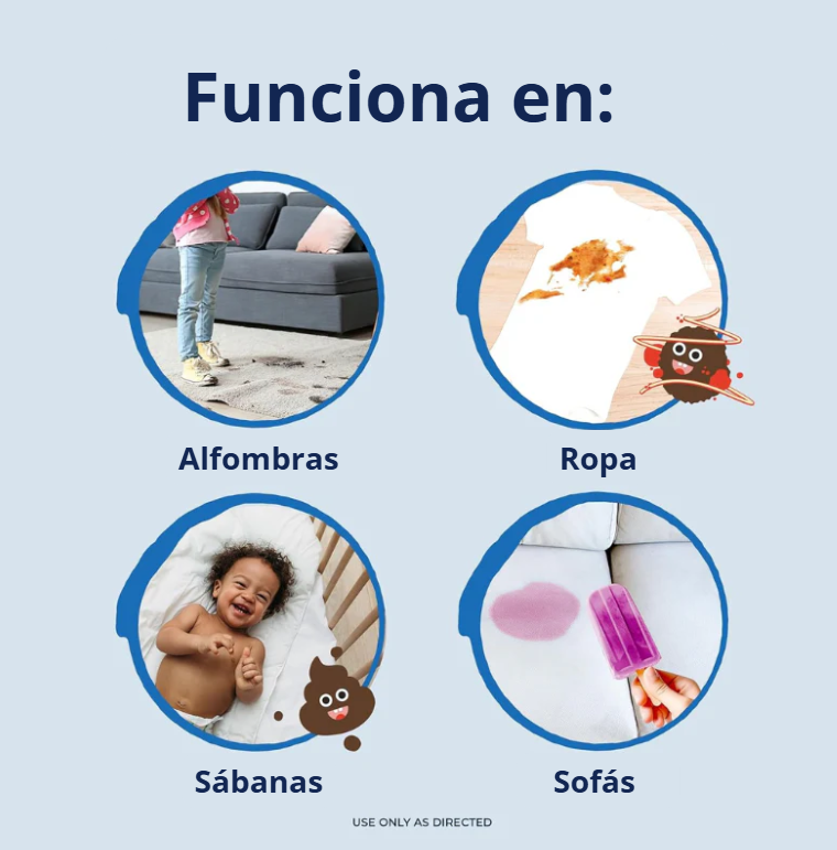Spray Quitamanchas Instantáneo – Ropa Limpia en Segundos
