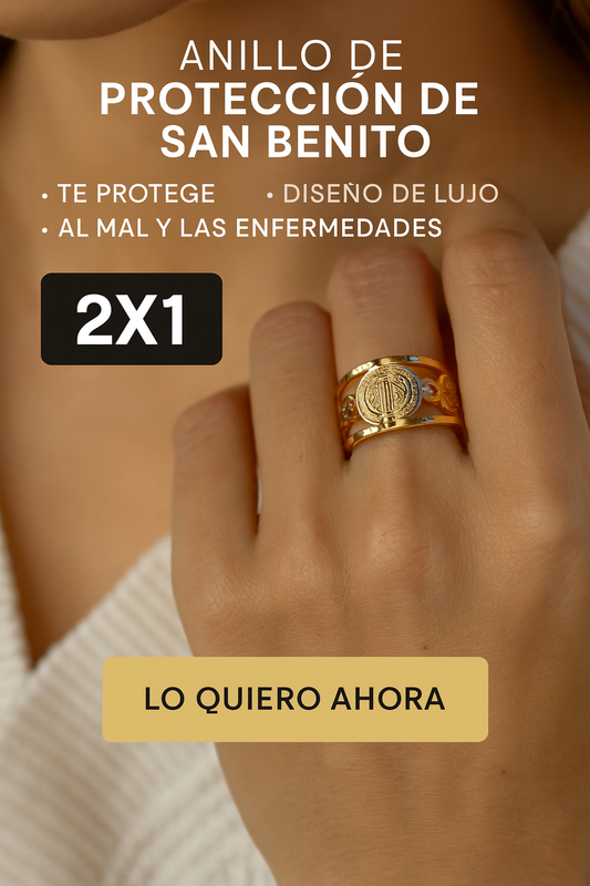 Anillo de Protección San Benito – 2x1 Oferta Limitada